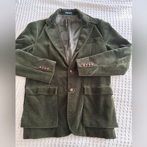 Vintage Polo Ralph Lauren Deep Olive Corduroy Blazer